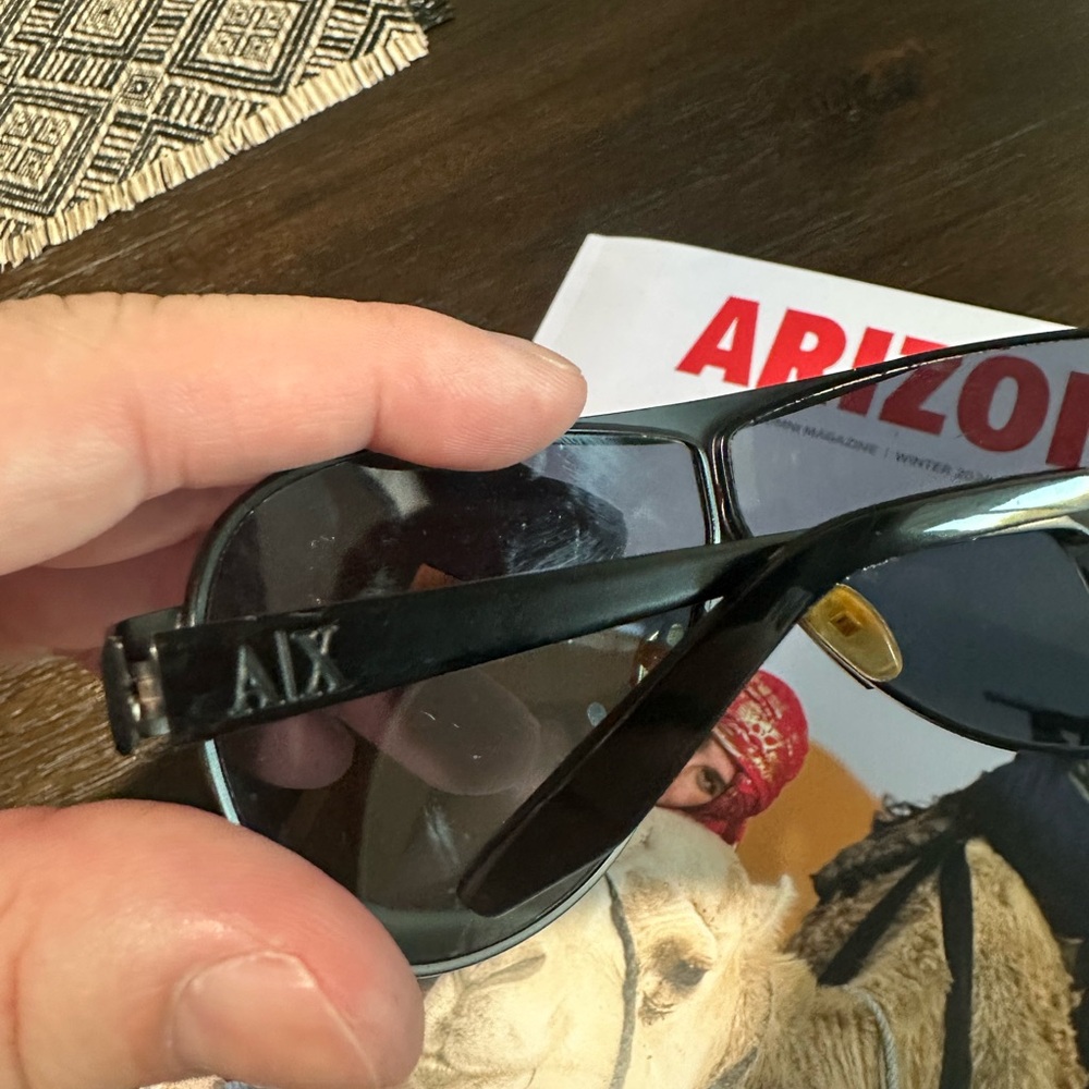 Armani Exchange Black Sunglasses - Picture 7 of 11